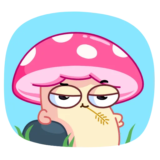 😏 Эмодзи «Mushroom Stepa» для Telegram