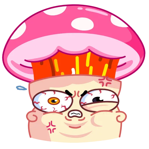 😡 Эмодзи «Mushroom Stepa» для Telegram