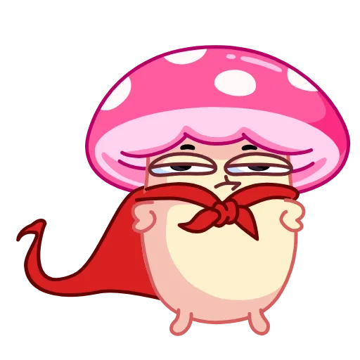 🦸‍♂️ Эмодзи «Mushroom Stepa» для Telegram