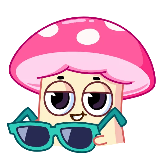 😎 Эмодзи «Mushroom Stepa» для Telegram