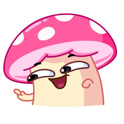 ☝ Эмодзи «Mushroom Stepa» для Telegram