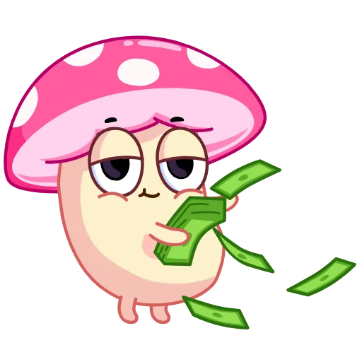 💵 Эмодзи «Mushroom Stepa» для Telegram