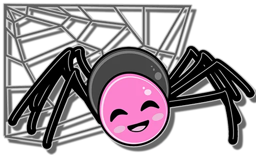 😃 Стикер «Spiders» для Telegram