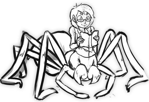 📗 Стикер «Spiders» для Telegram