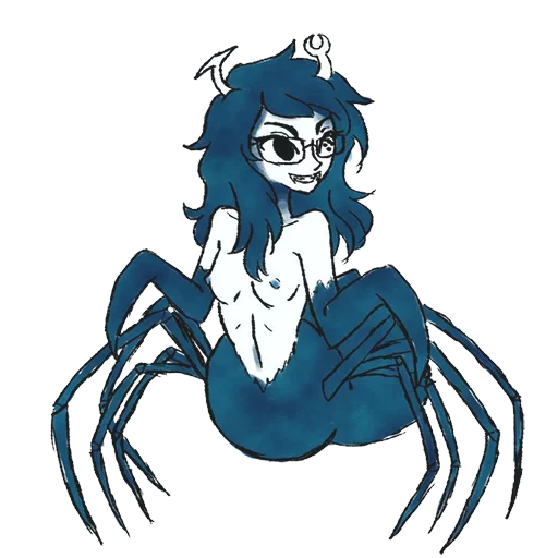 😈 Стикер «Spiders» для Telegram