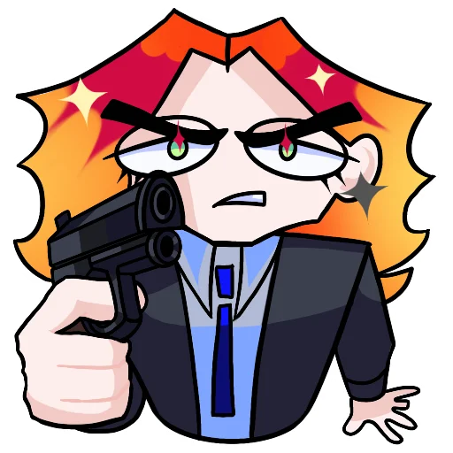 🔫 Стикер «МУСТЭЙЧА» для Telegram