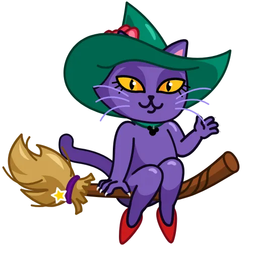 Стикерпак Ms.Witch C для Telegram