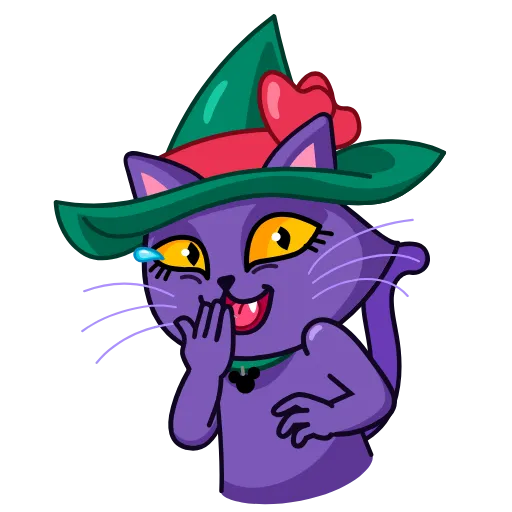😱 Стикер «Ms.Witch C» для Telegram