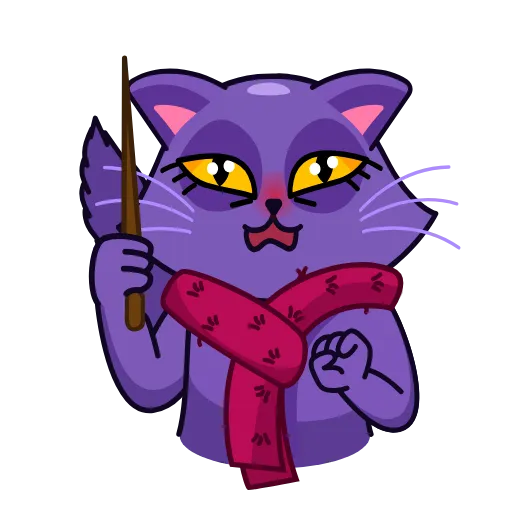 😧 Стикер «Ms.Witch C» для Telegram
