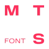 Обложка набора MTS Fonts