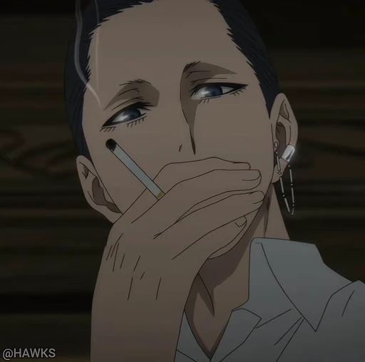 🚬 Стикер «Majo to Yajuu» для Telegram