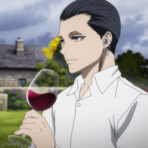 🍷 Стикер «Majo to Yajuu» для Telegram