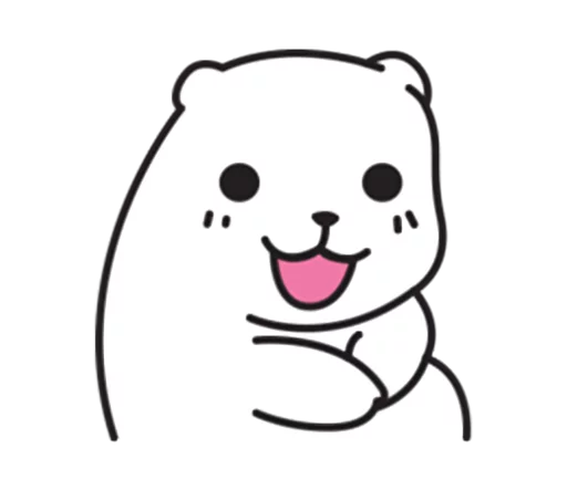 😃 Стикер «Mu Bear» для Telegram