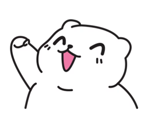 😄 Стикер «Mu Bear» для Telegram