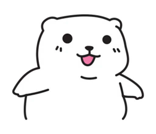 😀 Стикер «Mu Bear» для Telegram