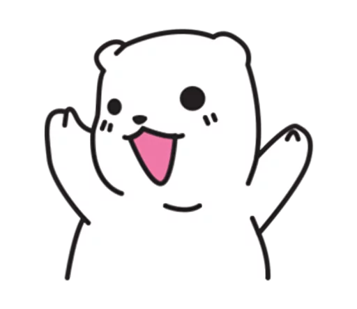 😃 Стикер «Mu Bear» для Telegram