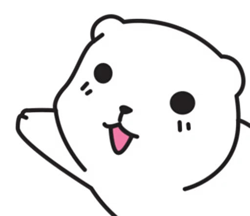 😯 Стикер «Mu Bear» для Telegram