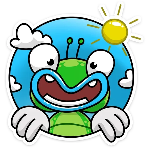 ☀️ Стикер «Мухаха» для Telegram