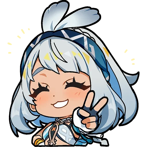 ✌ Стикер «Муалани» для Telegram