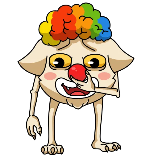 🤡 Стикер «mudak 43» для Telegram