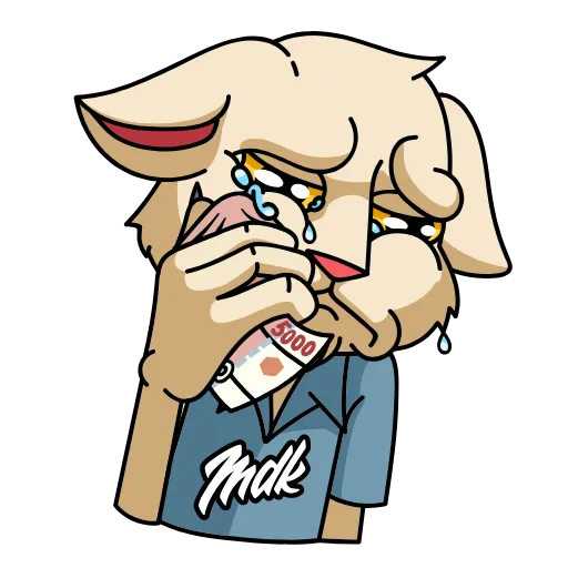 🤪 Стикер «Мудакот» для Telegram