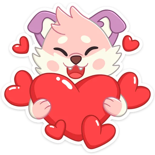 ❤️ Стикер «Маффин» для Telegram