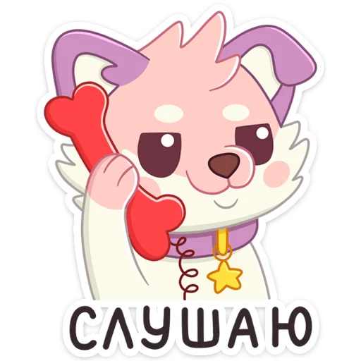☎ Стикер «Маффин» для Telegram