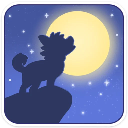 🐺 Стикер «Маффин» для Telegram