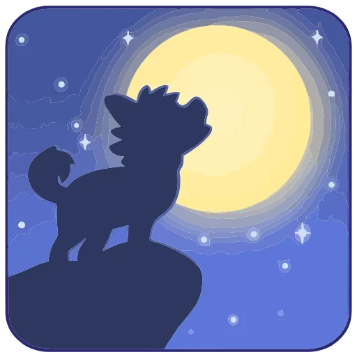 🐺 Эмодзи «Маффин» для Telegram
