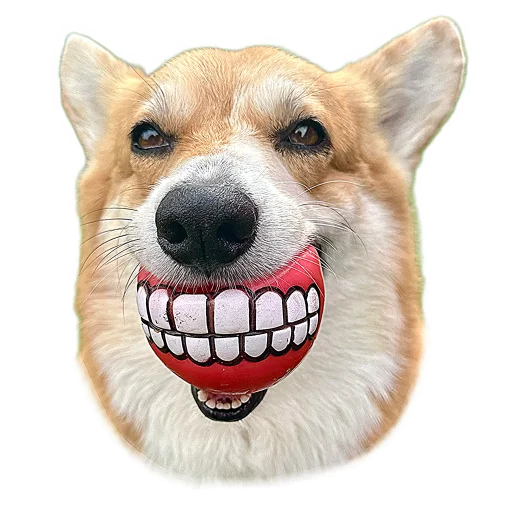 😬 Стикер «Маффин корги» для Telegram