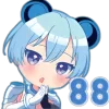 Стикер 7 Mugendai Mewtype