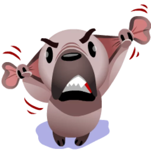 😡 Стикер «Mugsy» для Telegram