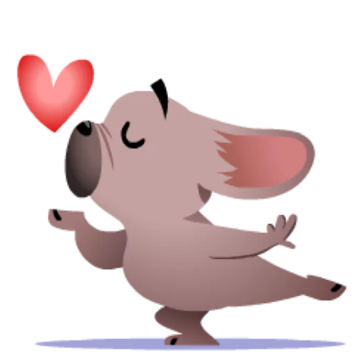 😘 Стикер «Mugsy» для Telegram