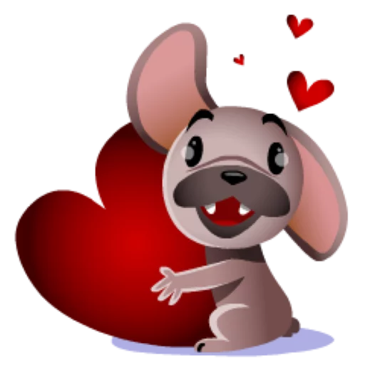 ❤ Стикер «Mugsy» для Telegram