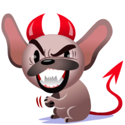 😈 Стикер «Mugsy» для Telegram