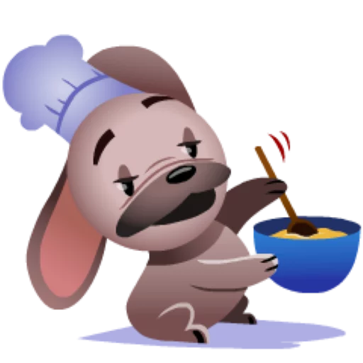 🍞 Стикер «Mugsy» для Telegram