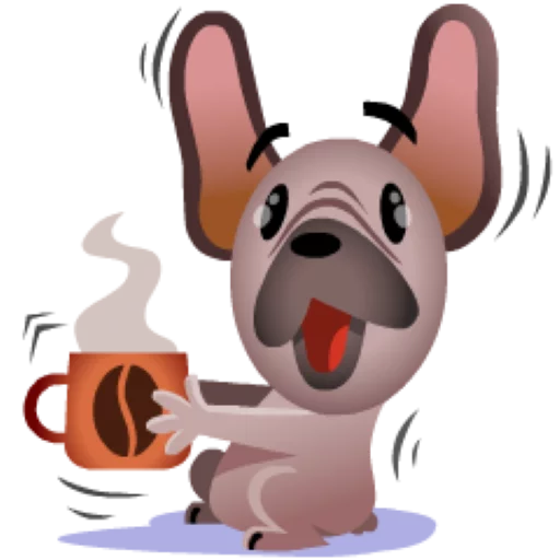 ☕ Стикер «Mugsy» для Telegram