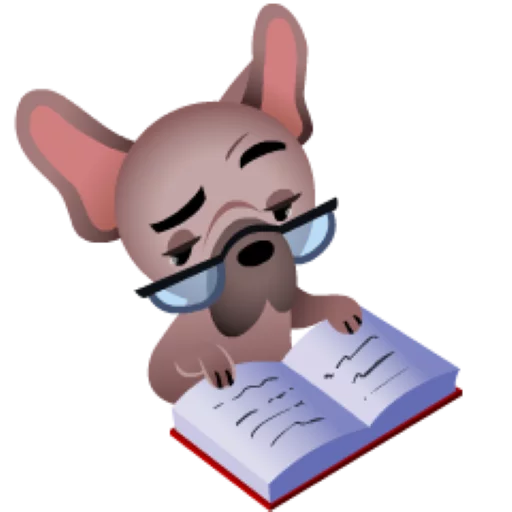📚 Стикер «Mugsy» для Telegram