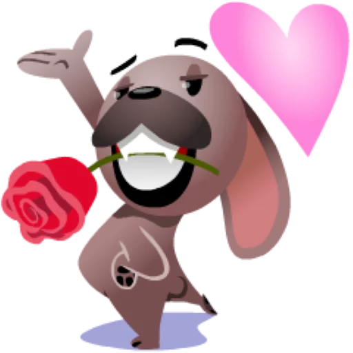 🌹 Стикер «Mugsy» для Telegram