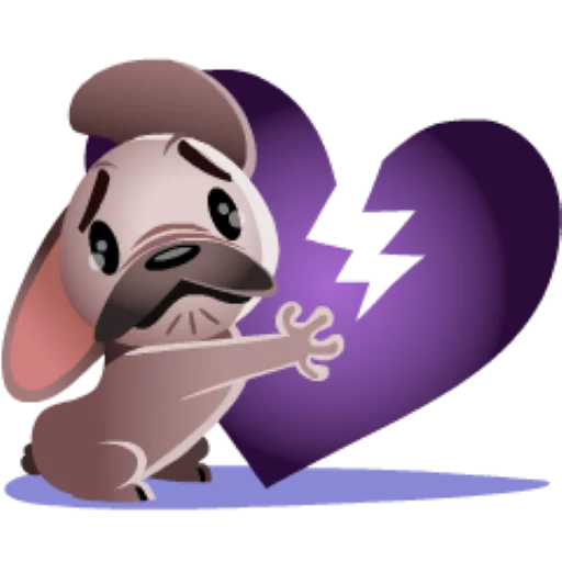 💔 Стикер «Mugsy» для Telegram