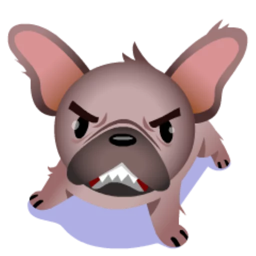😠 Стикер «Mugsy» для Telegram