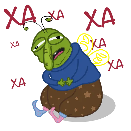 🤣 Стикер «Муха Витук» для Telegram
