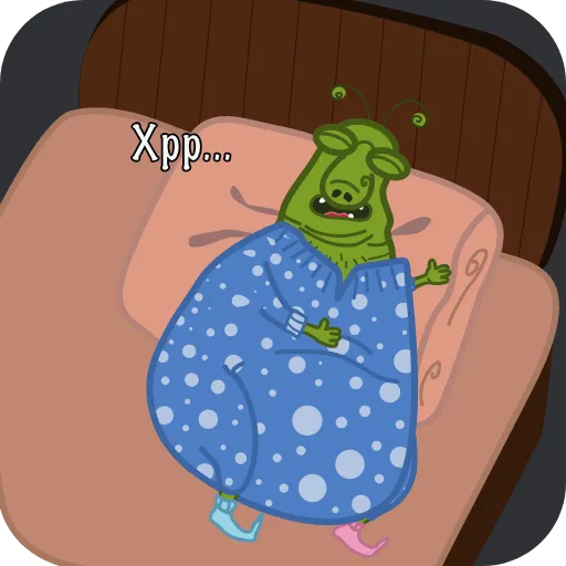 😴 Стикер «Муха Витук» для Telegram