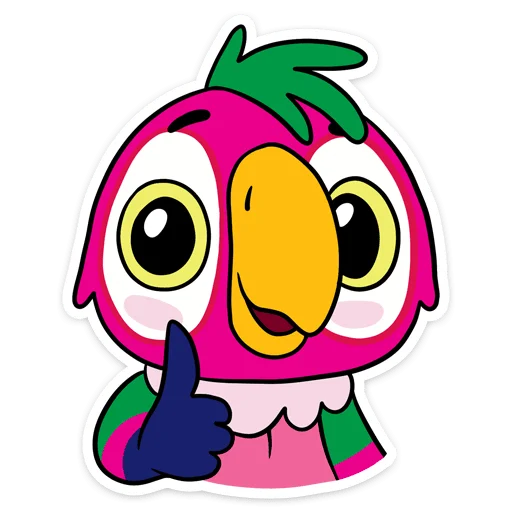 👍 Стикер «Мультяши» для Telegram