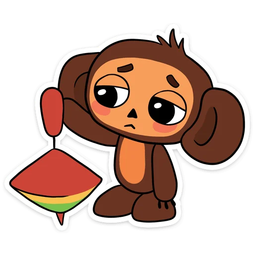 🙁 Стикер «Мультяши» для Telegram