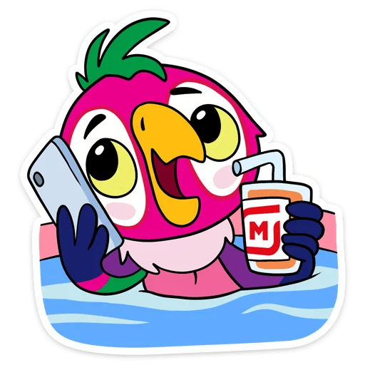 🤙 Стикер «Мультяши» для Telegram