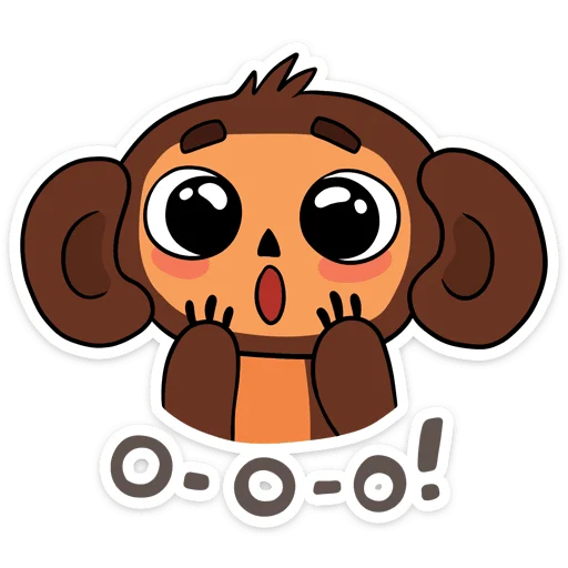 😳 Стикер «Мультяши» для Telegram