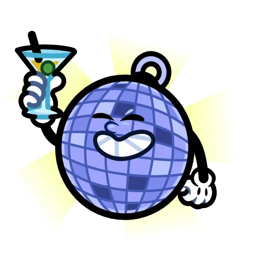 ⭐ Стикер «Мультяшная банда» для Telegram