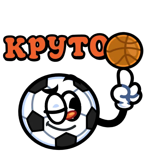 🤩 Стикер «Мультяшная банда» для Telegram