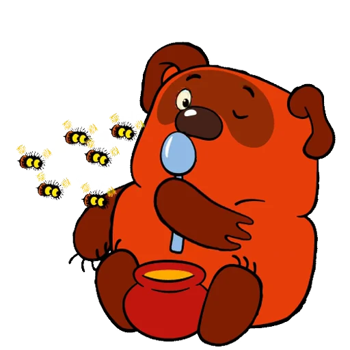 🍯 Стикер «Союзмультфильм» для Telegram